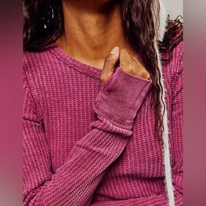 We the Free Roll With It Thermal, medium, Rododendron $48